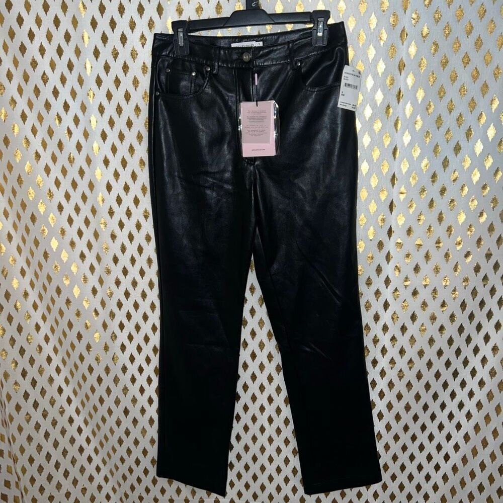NWT Avec les filles pants nordstrom rack Soft faux leather pants size S